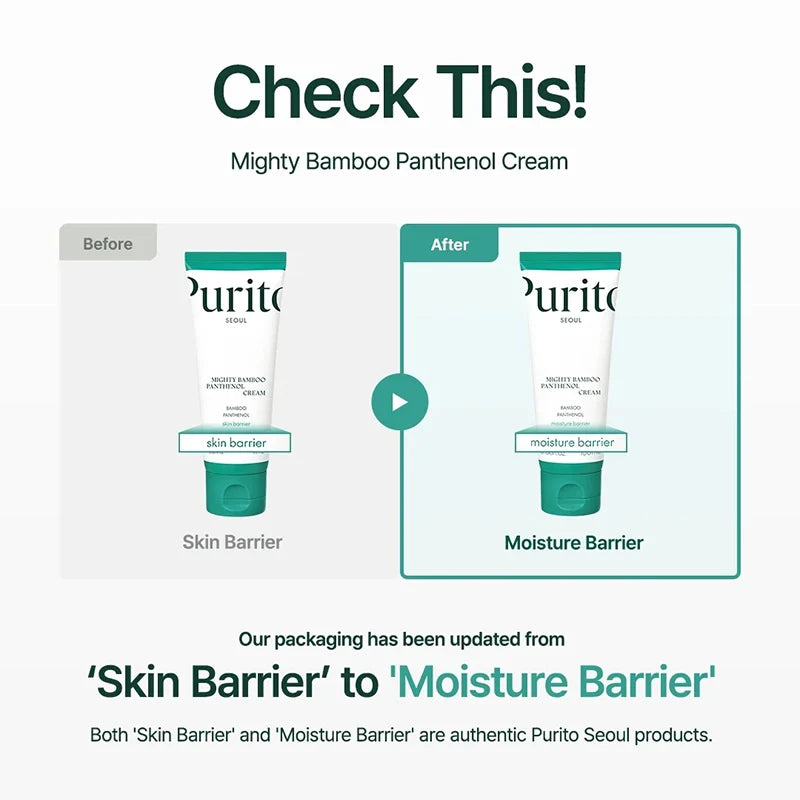 PURITO SEOUL - Mighty Bamboo Panthenol Cream