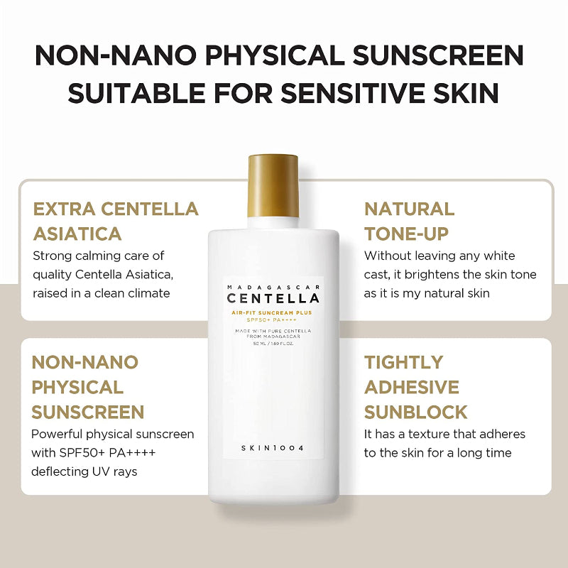 Skin 1004 - Madagascar Centella Air-Fit Suncream Plus SPF50+ PA++++