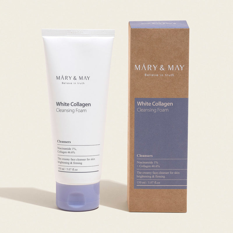 Mary&May - White Collagen cleansing foam