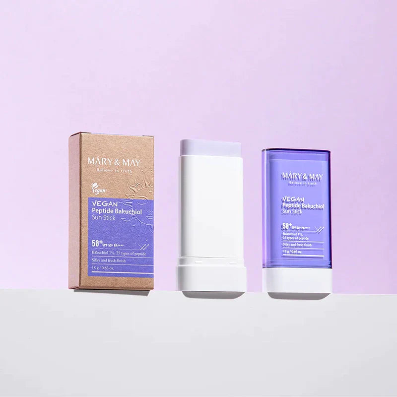 Mary&May - Vegan Peptide Bakuchiol Sun Stick SPF50+ PA++++