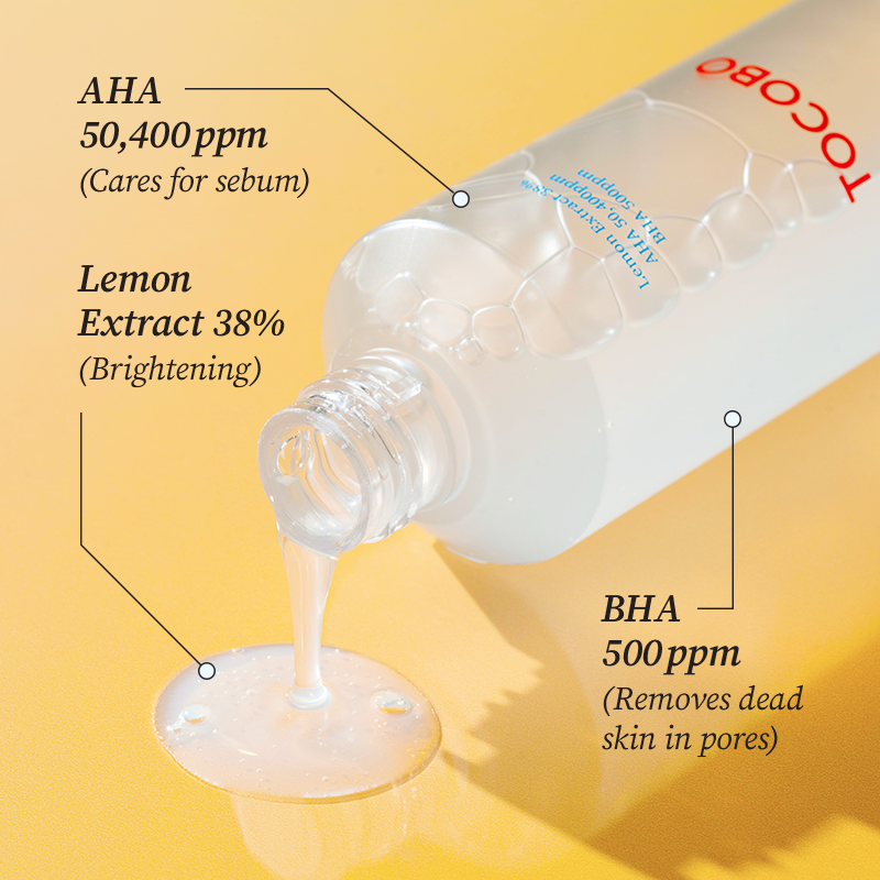 TOCOBO - AHA BHA LEMON TONER