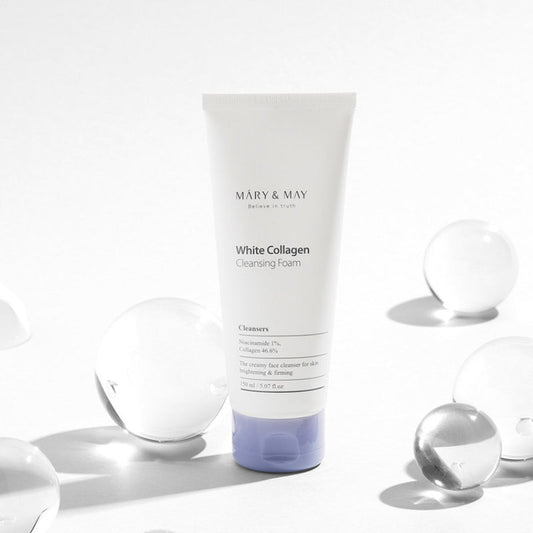 Mary&May - White Collagen cleansing foam