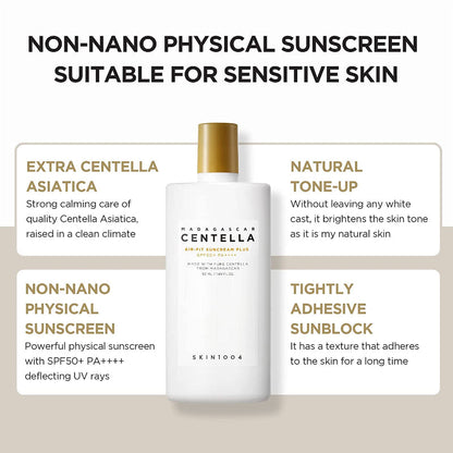 Skin 1004 - Madagascar Centella Air-Fit Suncream Plus SPF50+ PA++++