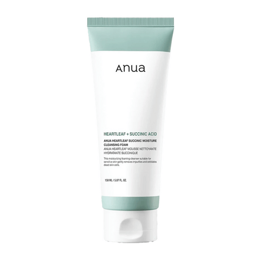 Anua - Heartleaf Succinic Moisture Cleansing Foam
