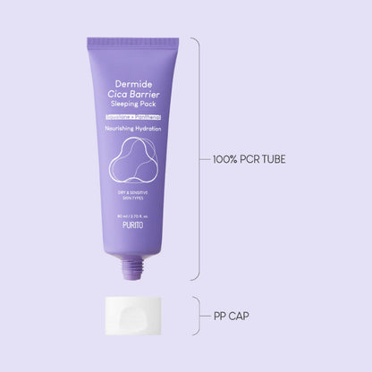 PURITO SEOUL - Dermide Cica Barrier Sleeping Pack