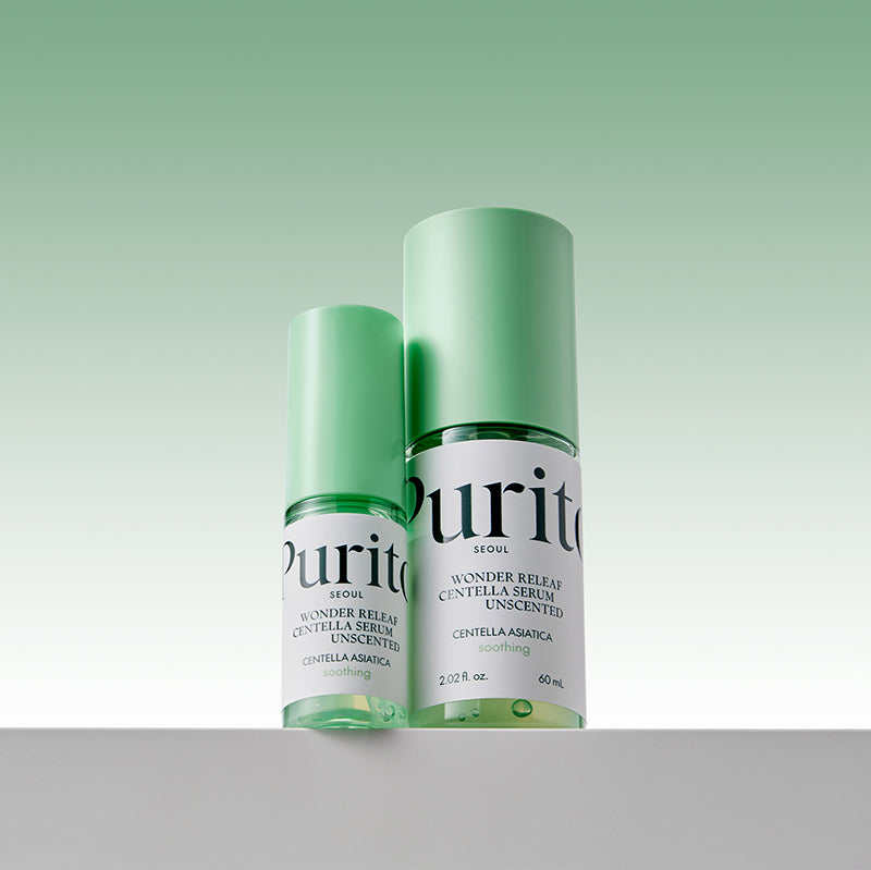 PURITO SEOUL - Wonder Releaf Centella Mini Kit UnscentedPSerum+Toner+ Cream